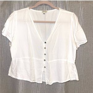 Sim & Sam White Top